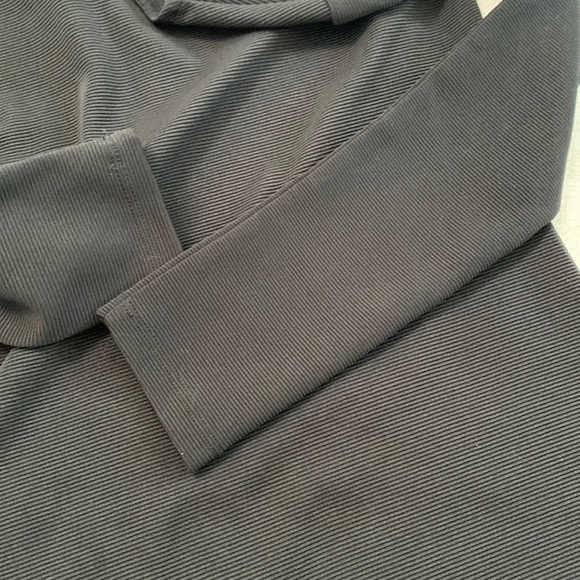 Divided H&M Black Ribbed Keyhole Long Sleeve Bodycon Dress Size 2 - Picture 13 of 16